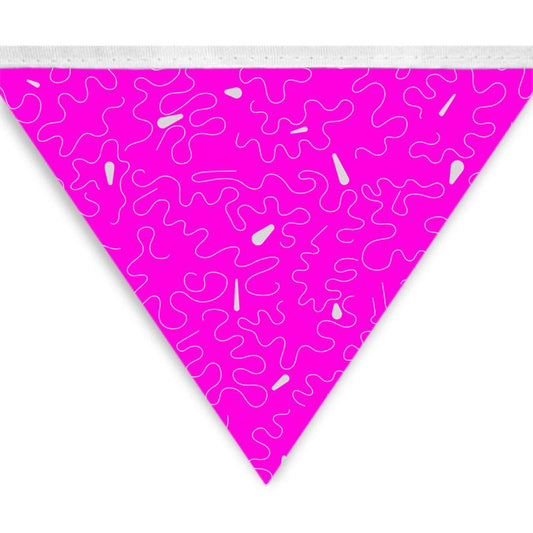 Bunting - 10 designs all in pinks, oranges and lilac