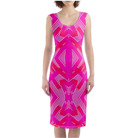 Bodycon dress in Unrestrained Emotions