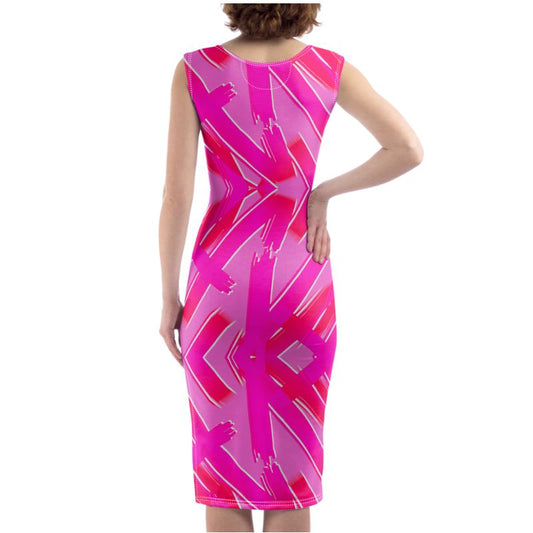 Bodycon dress in Unrestrained Emotions