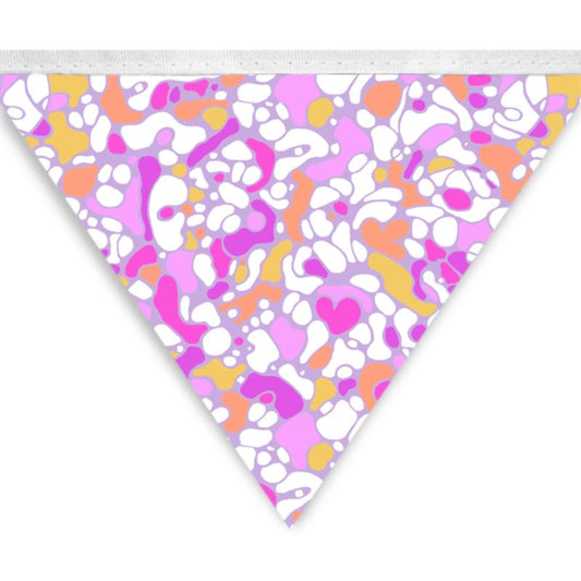 Bunting - 10 designs all in pinks, oranges and lilac